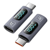 Usb C Adapter, 2Pack 100W Usb C Female To Usb C Male Extension Adapter Type C