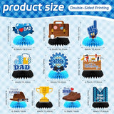 10Pcs Father's Day Honeycomb Centerpieces Table Decorations