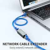 Rj45 Coupler, Ethernet Coupler 3 Pack, In Line Coupler For Cat7/Cat6/Cat5E/Cat