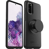 OtterBox + Pop Symmetry Series Case for Samsung Galaxy S20 & S20 5G (NOT Plus/Ultra/FE) Non-Retail Packaging - Black