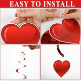 60-Pack Casino Theme Hanging Swirl Decorations for Las Vegas Night Party