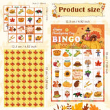 Pumpkin Decor Set, 23 PCS Fall Harvest Bowl Filler Decorations