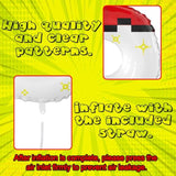Red & White Cartoon Theme Happy Birthday Foil Balloons for Kids' Parties & Anniversaries