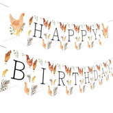 Barnyard Farm Animal Birthday Banner - Hen & Chick Themed Decor For Boys & Girls 1St-3Rd Birthdays