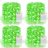 4 Pack 240Led Halloween Fairy Lights Battery Operated - 20Ft Twinkle Lights With 2 Lighting Modes Indoor, Waterproof Led