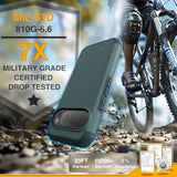 Triple Layer Armor For Google Pixel 10 Pro & Pixel 10 Case Fit For Pixelsnap - Magnetic Texture Grip Rugged Drop Protection, Durable Bumper Phone Cover For Pixel 10/10 Pro, Green