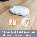 X9 2.4G Wireless Mouse - Quiet And Comfortable Computer Mouse With Usb Receive