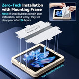 Samsung Galaxy Z Fold 6 Screen Protector 2-Pack TPU + 2-Pack Tempered Glass