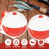 75Pcs Gone Fishing Plates And Napkins Party Decorations, 7Inch Fishing Paper Plates Disposable Tableware Set For Fish Themed Birthday Baby Shower Party Favor Supplies
