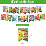 Yo Gabba Birthday Decorations,Yo Gabba Themed Party Decorations,Yo Gabba Party Favors Supplies Gifts Room Decor,Banner Balloons Cake Cupcake Toppers