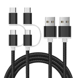 2 Pack Charger Cord Compatible with Fire Kids Tablet, Replacement for Fire 7, Kindle Fire 10 7th, Old & New Generation Fire Tablets, Compatible with