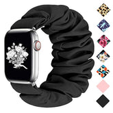 Elastic Scrunchie Watch Band for Apple Watch 38-45mm Series 3-10 Women