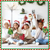 6 Pcs Mini Christmas Piñata Gingerbread Man Snowman Piñata