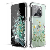 Oneplus 10T 5G Case With Clear Tempered Glass Screen Protector