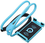 Universal Moblie Phone Stand,Lazy Cell Phone Holder & Neck Cell Tablet Phone Mount Holder Flexible Lazy Bracket (Blue)