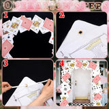 Wonderland Tea Party Decor 6.56x4.9 Ft Poker Cards Banner & Photo Booth Props