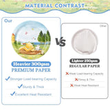 300 Pcs Winnie Bear Baby Shower Plates And Napkins Tableware Set, Plates Napkins Cups Straws And Forks Sets, Winnie Baby Shower Decorations Birthday Party Supplies, Serves 50 Guests