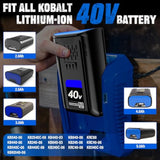 40V 6.0Ah Kb440-03 Kb540C-06 Kb540-06 Kb2540C-06 Kb640-03 Kb240-06 Kb640-06 Kb245-06 40V For Kobalt Battery, For Kobalt 40V Outdoor Power Tools
