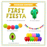 First Fiesta Birthday Decorations First Fiesta Balloons Mexican Party Supplies Decorations Packages 1St Birthday Party Supplies First Fiesta Party Supplies Cactus Balloons Cinco De Mayo