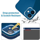 iPhone 12 6.1" Camera Lens Protector 3-Pack Tempered Glass 9H Anti-Scratch