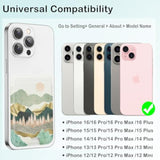 MagSafe Slim Leather Wallet, Magnetic Card Holder for iPhone 15/14/13/12