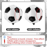 ,Huge Soccer Ball Balloons - 22 Inch-Pack Of 6 | Soccer Birthday Party Decorations | Soccer Party Decorations | Soccer Balloons | Soccer Decorations For Party | Helium Supported