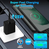 35W Super Fast Charger Type C For Samsung Galaxy A17/A56/A36/A26/S25 Edge/S24 Ultra/S23 Fe//S22/S21/S20/Z Flip 7 6 5 4 3/Z Fold 7 6 5 4 3/A16/A15/A25/A35/A55/A14/A54/A53/A23/A13/A03S/A52/A42/A32/A12