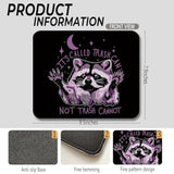 Funny Raccoon Purple Mouse Pad,It'S Called Trash Can Not Trash Cannot Funny Raccoon Purple Mouse Pads Mousepad For Work Gaming Computers Laptop Desk Accessories, 9.5X7.9 Inch