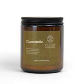 Chamomile Scented Candle By – Hand-Poured Soy Wax Candle, 8Oz Jar – Relax And Breathe In The Calm Chamomile Aroma, Warm Long-Lasting Home Fragrance.