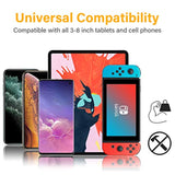 Wall Mount Phone Holder, Adjustable Stand with Adhesive Pads for All Phones