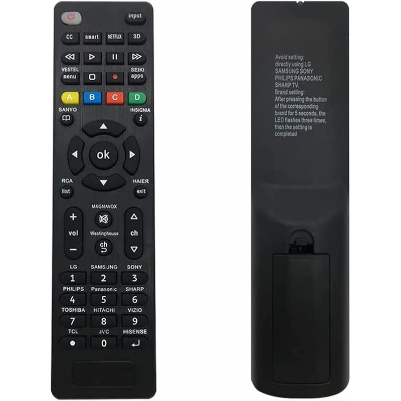 Universal Remote Control For Samsung Sharp Lg Sony Panasonic Toshiba Universal