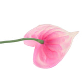 13" Artificial Anthurium Lily Flowers, 10 Pack Permanent Flower Floral Arrangements Bouquet For Home Decor Bridal Wedding Festival Party, Light Pink