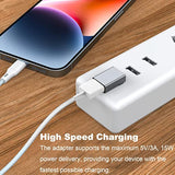 90 Degree Usb 3.0 Adapter 2 Pack, Up And Down Angle Usb A Male To Female Converter Extender For Pc, Laptop, Usb A Charger, Power Bank And More (Grey)