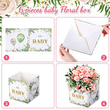 Baby Shower Centerpieces Floral Baby Shower Decorations Greenery Flowe