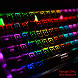 104 Keycaps Rog Backlit Keycap For Corsair K70 Lux K95 K65 K63 K68 K70 Mk.2 K95 Platinum Strafe Mk.2 Mechanical Keyboards Gaming