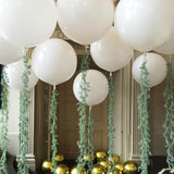 24" White Large Balloons 15pcs – Giant Latex for Parties & Events