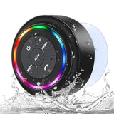 Bluetooth Shower Speaker, Portable Bluetooth Wireless Waterproof Speaker For Pool, Floating Ip67 Led Light Bathroom Speaker With Suction Cup For Camping Beach, Valentines Electronic Gifts