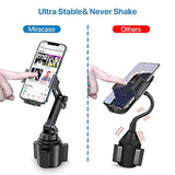 Upgraded Cup Phone Holder, Adjustable Mount for All 4.0-7.0 inch Smartphones