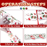 10-Pack Christmas & New Year Table Crackers No-Snap Festive Party Favors