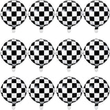 24 Pcs 18" Checkered Racing Balloons for Car Theme Parties