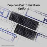 Alloy Rise Hot-Swappable Mechanical Gaming Keyboard, PC, Ambient Light Sensor, Gasket Mounted, Linear Switches