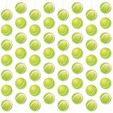 8 Pcs Tennis Garland Banner, Tennis Paper Cutouts Hanging Swirl, Sports Balls Hanging Decorations For Birthday Party Wedding Baby Shower Home Classroom Decor Favors