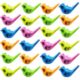24pcs Bird Water Whistle Party Favors Musical Toy for Kids Birthday