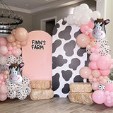 Pink Cow Balloon Garland Kit: Cowgirl Party Decorations