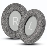 Headphones Replacement Ear Pads, Cushions For Bose Noise Cancelling Headphones 700?Nc700? Noise Cancelling Over-Ear Improved Durability, Breathable Cotton Fabric With Musical Notes Print, Grey
