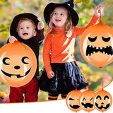 36pcs Halloween Punch Balloons Jack O Lantern Ghost Pumpkin Latex Party Favors