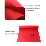 Kraft Paper Roll, Wrapping Paper For Gift Packaging, Crafts, Birthdays, Christmas (Red, 11.8" × 16.4')