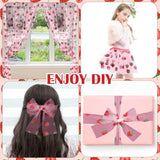 8 Pcs 29 X70 Inch Strawberry Shiny Glitter Tulle Table Runner Pink Sheer Lace Tablecloth For Party Decorations Shortcake Birthday Wedding Bridal Shower Party Home Kitchen Table Decor