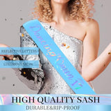 17th Birthday Dancing Queen Party Decoration Set: Blue & Silver