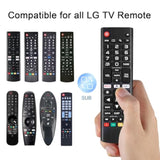 ?Pack Of 2? New Universal Remote Control For All Lg Tv Remote, Replacement Remote Compatible For All Lg Smart Tv, Led, Lcd, Hdtv, 3D, Series Tv